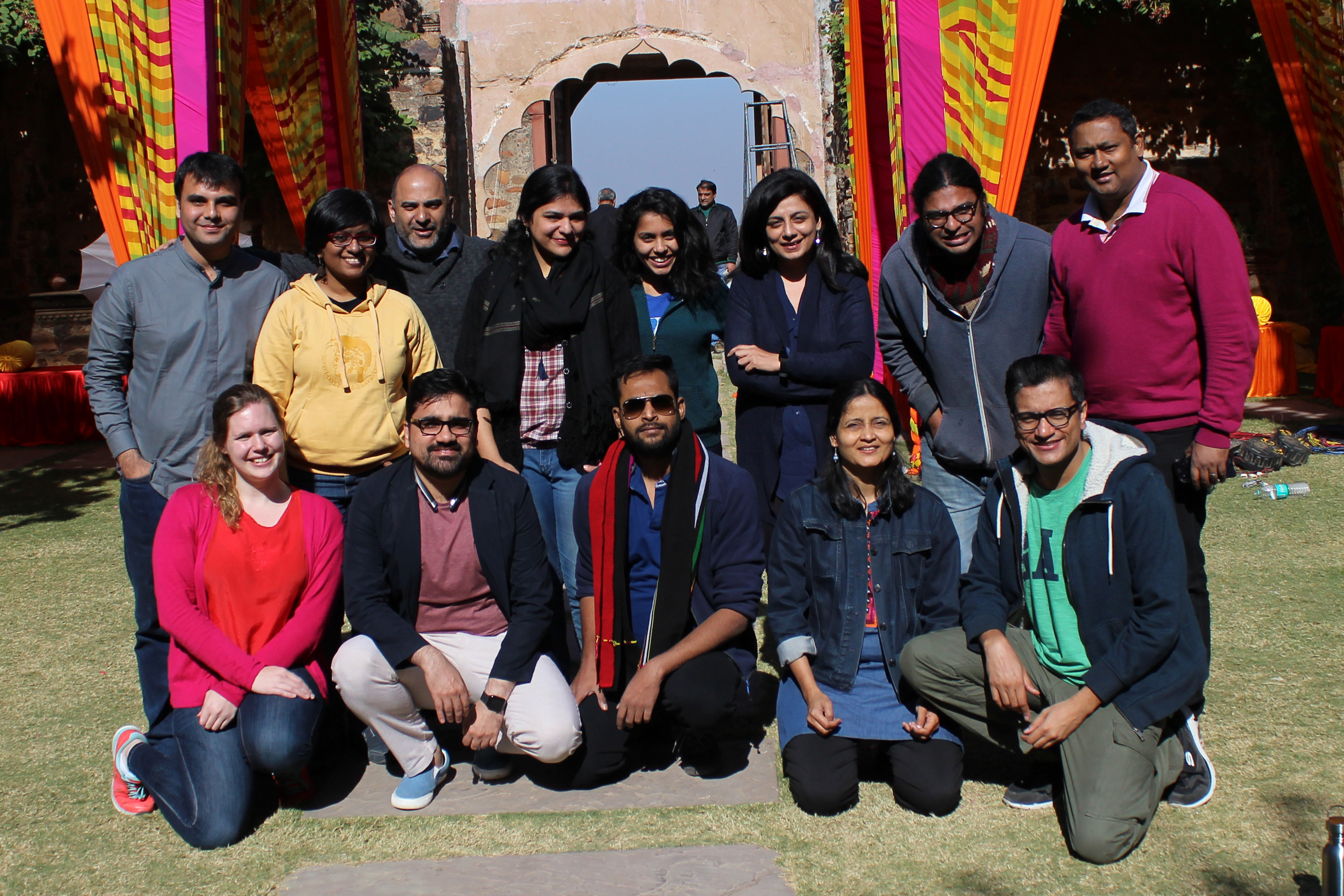 Current and former ICFJ Knight Fellows and associates from India