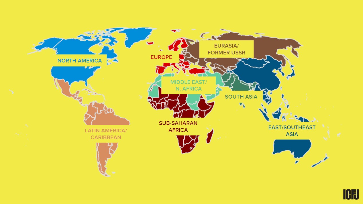 Global Tech Survey 2019: map