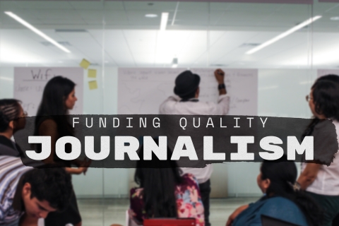 Funding quality journalism graphic