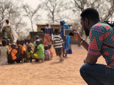 ICFJ Fellow in Ghana