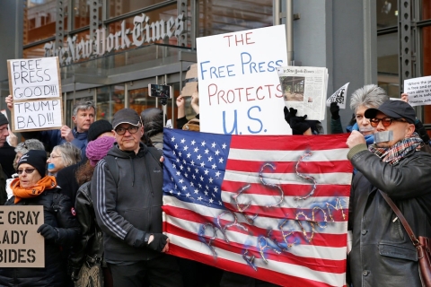 NYT protest