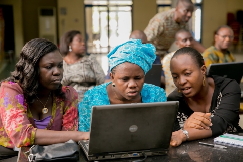 Participants from the Sub-Saharan Africa: Strengthening Storytelling Through Digital Innovation program.