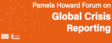 Pamela Howard Forum on Global Crisis Reporting logo