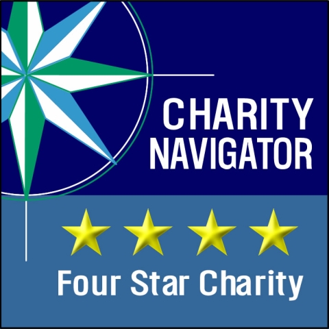 Logo of Four Star, Charity Navigator.