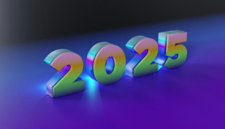 A graphic that reads "2025"